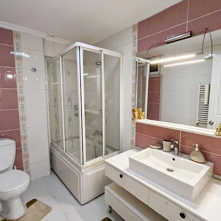 Apartman Chic & Large 3-bedroom Flat In Sisli Isztambul